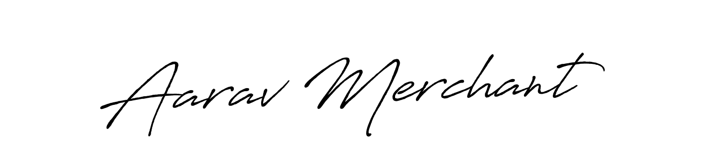 The best way (Antro_Vectra_Bolder) to make a short signature is to pick only two or three words in your name. The name Aarav Merchant include a total of six letters. For converting this name. Aarav Merchant signature style 7 images and pictures png