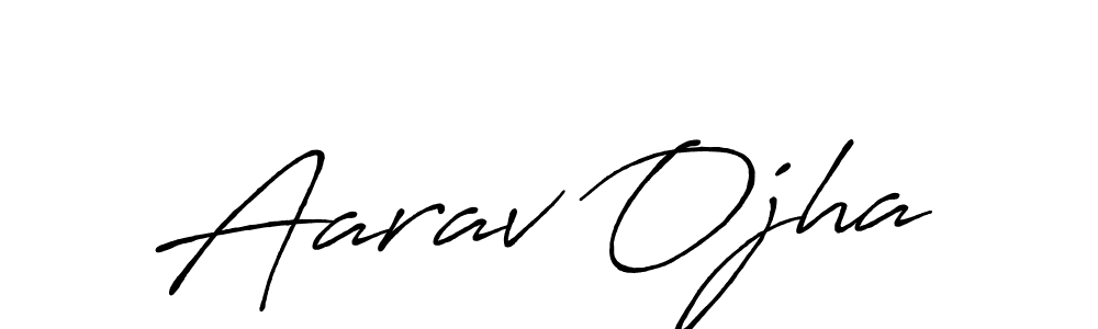 Here are the top 10 professional signature styles for the name Aarav Ojha. These are the best autograph styles you can use for your name. Aarav Ojha signature style 7 images and pictures png