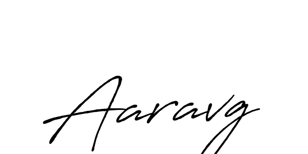 How to make Aaravg name signature. Use Antro_Vectra_Bolder style for creating short signs online. This is the latest handwritten sign. Aaravg signature style 7 images and pictures png