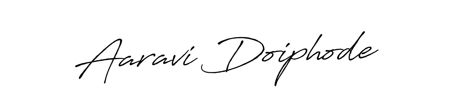 Use a signature maker to create a handwritten signature online. With this signature software, you can design (Antro_Vectra_Bolder) your own signature for name Aaravi Doiphode. Aaravi Doiphode signature style 7 images and pictures png