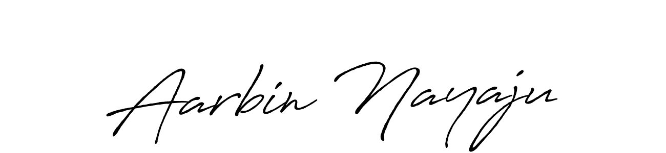 Use a signature maker to create a handwritten signature online. With this signature software, you can design (Antro_Vectra_Bolder) your own signature for name Aarbin Nayaju. Aarbin Nayaju signature style 7 images and pictures png