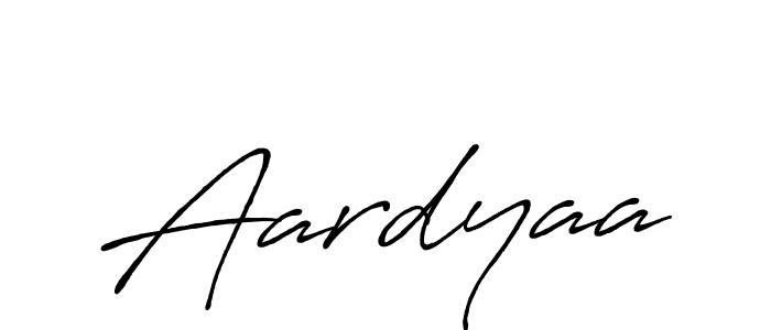 Also we have Aardyaa name is the best signature style. Create professional handwritten signature collection using Antro_Vectra_Bolder autograph style. Aardyaa signature style 7 images and pictures png