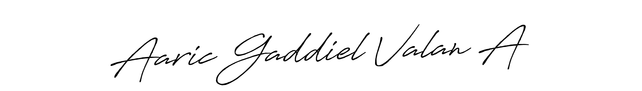 You can use this online signature creator to create a handwritten signature for the name Aaric Gaddiel Valan A. This is the best online autograph maker. Aaric Gaddiel Valan A signature style 7 images and pictures png