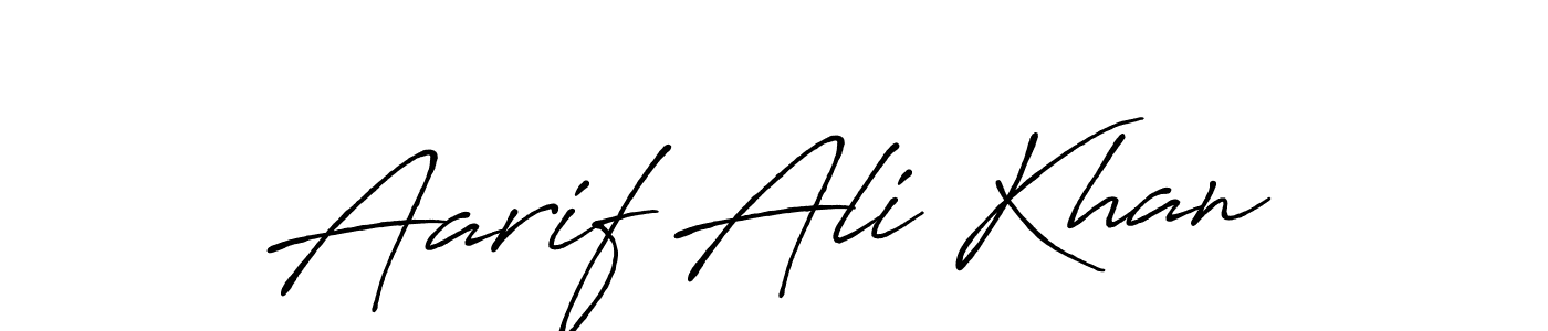 The best way (Antro_Vectra_Bolder) to make a short signature is to pick only two or three words in your name. The name Aarif Ali Khan include a total of six letters. For converting this name. Aarif Ali Khan signature style 7 images and pictures png