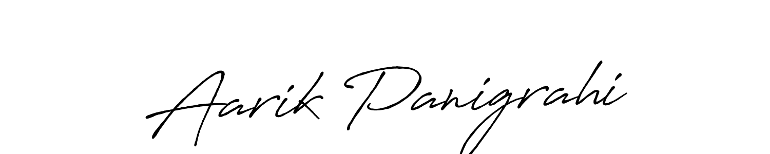 Here are the top 10 professional signature styles for the name Aarik Panigrahi. These are the best autograph styles you can use for your name. Aarik Panigrahi signature style 7 images and pictures png