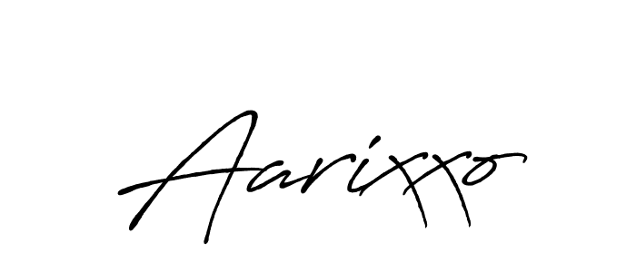 Also we have Aarixxo name is the best signature style. Create professional handwritten signature collection using Antro_Vectra_Bolder autograph style. Aarixxo signature style 7 images and pictures png
