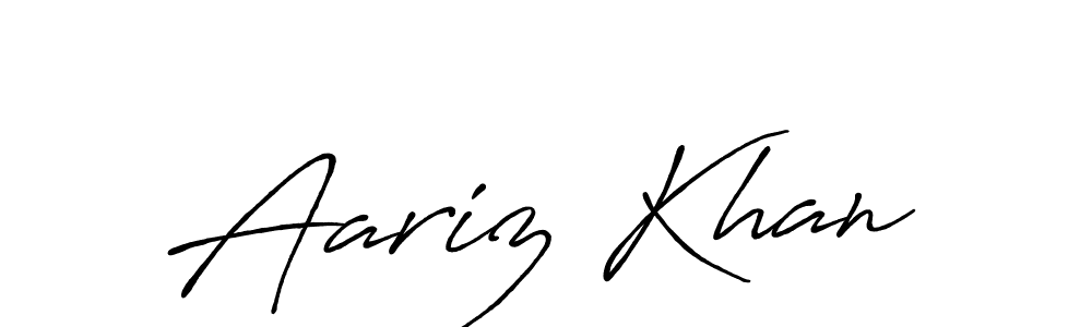 You can use this online signature creator to create a handwritten signature for the name Aariz Khan. This is the best online autograph maker. Aariz Khan signature style 7 images and pictures png