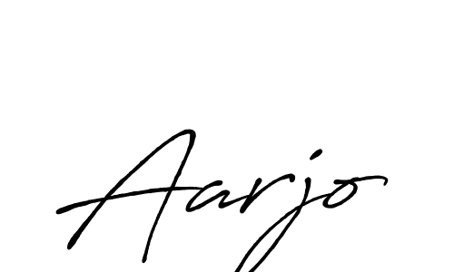 Antro_Vectra_Bolder is a professional signature style that is perfect for those who want to add a touch of class to their signature. It is also a great choice for those who want to make their signature more unique. Get Aarjo name to fancy signature for free. Aarjo signature style 7 images and pictures png