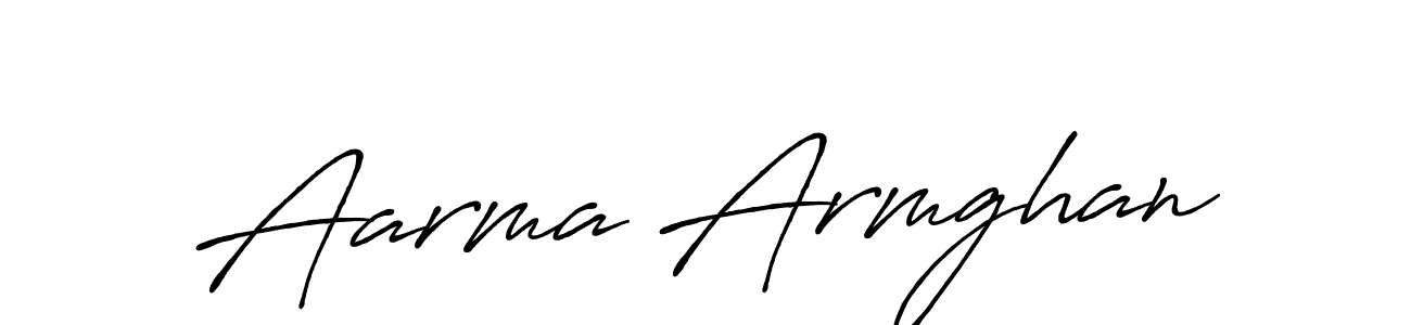You can use this online signature creator to create a handwritten signature for the name Aarma Armghan. This is the best online autograph maker. Aarma Armghan signature style 7 images and pictures png