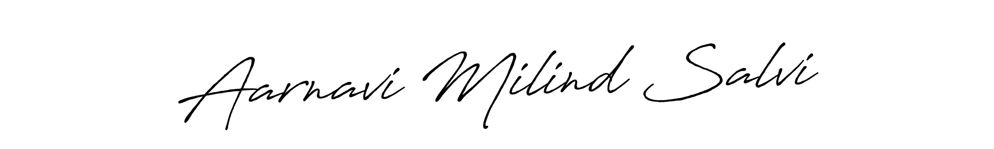 Once you've used our free online signature maker to create your best signature Antro_Vectra_Bolder style, it's time to enjoy all of the benefits that Aarnavi Milind Salvi name signing documents. Aarnavi Milind Salvi signature style 7 images and pictures png