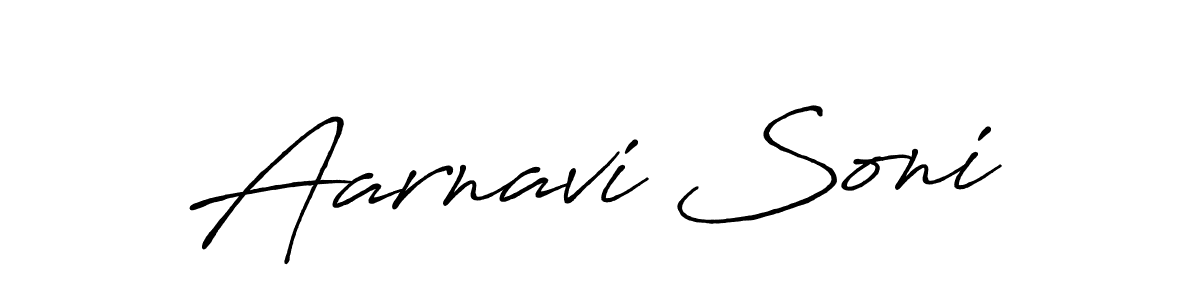 Make a beautiful signature design for name Aarnavi Soni. Use this online signature maker to create a handwritten signature for free. Aarnavi Soni signature style 7 images and pictures png