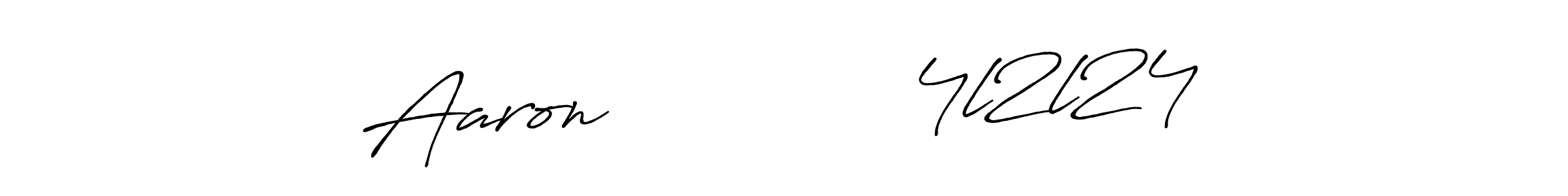 Make a short Aaron             4l2l24 signature style. Manage your documents anywhere anytime using Antro_Vectra_Bolder. Create and add eSignatures, submit forms, share and send files easily. Aaron             4l2l24 signature style 7 images and pictures png
