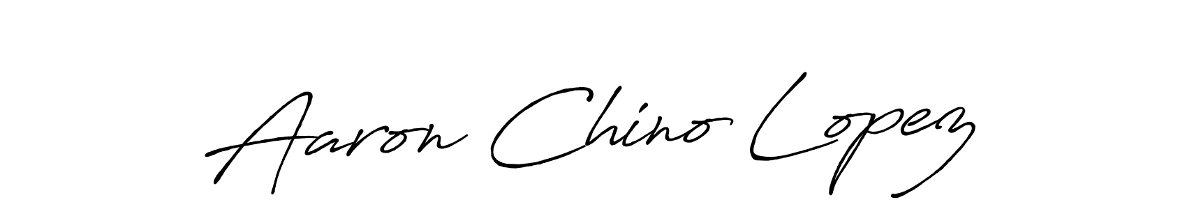 Use a signature maker to create a handwritten signature online. With this signature software, you can design (Antro_Vectra_Bolder) your own signature for name Aaron Chino Lopez. Aaron Chino Lopez signature style 7 images and pictures png