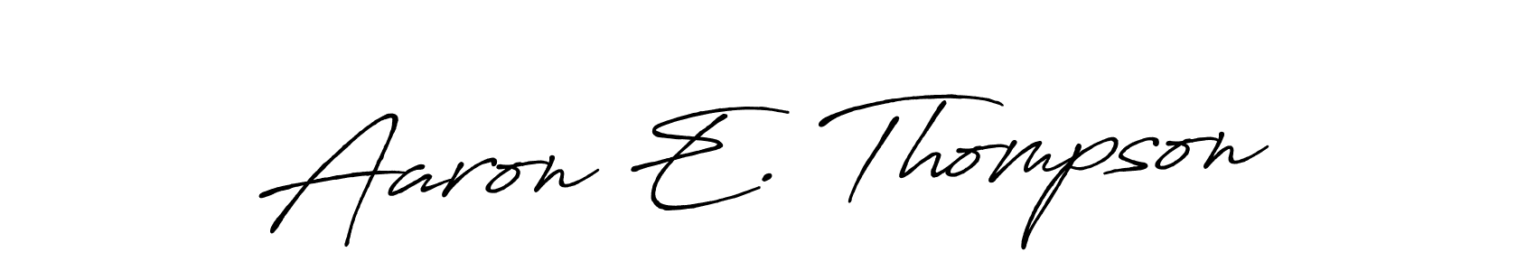 See photos of Aaron E. Thompson official signature by Spectra . Check more albums & portfolios. Read reviews & check more about Antro_Vectra_Bolder font. Aaron E. Thompson signature style 7 images and pictures png