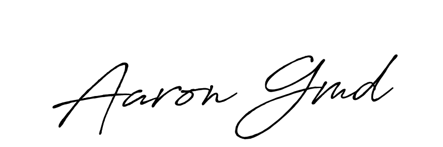 Make a beautiful signature design for name Aaron Gmd. Use this online signature maker to create a handwritten signature for free. Aaron Gmd signature style 7 images and pictures png