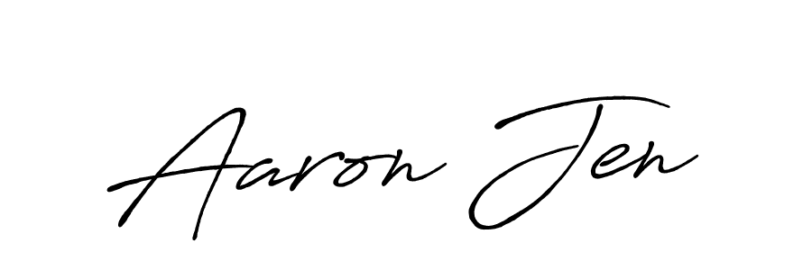 Best and Professional Signature Style for Aaron Jen. Antro_Vectra_Bolder Best Signature Style Collection. Aaron Jen signature style 7 images and pictures png