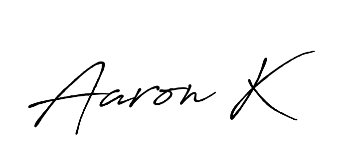 Once you've used our free online signature maker to create your best signature Antro_Vectra_Bolder style, it's time to enjoy all of the benefits that Aaron K name signing documents. Aaron K signature style 7 images and pictures png