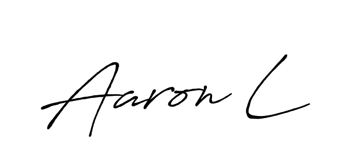 You should practise on your own different ways (Antro_Vectra_Bolder) to write your name (Aaron L) in signature. don't let someone else do it for you. Aaron L signature style 7 images and pictures png