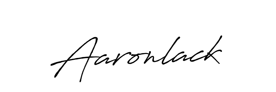 Make a beautiful signature design for name Aaronlack. With this signature (Antro_Vectra_Bolder) style, you can create a handwritten signature for free. Aaronlack signature style 7 images and pictures png