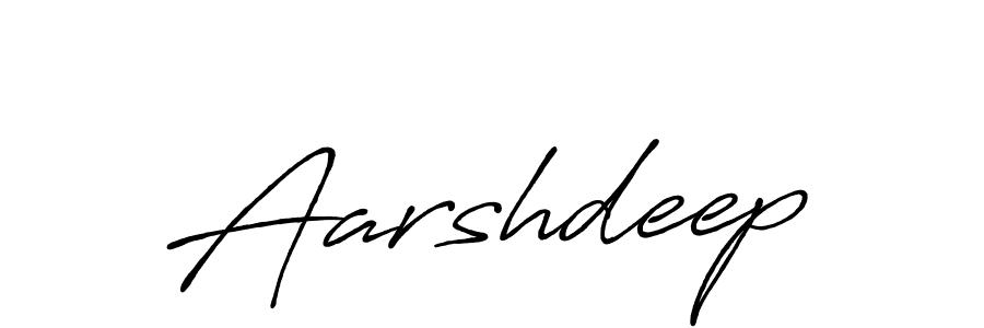 How to make Aarshdeep signature? Antro_Vectra_Bolder is a professional autograph style. Create handwritten signature for Aarshdeep name. Aarshdeep signature style 7 images and pictures png