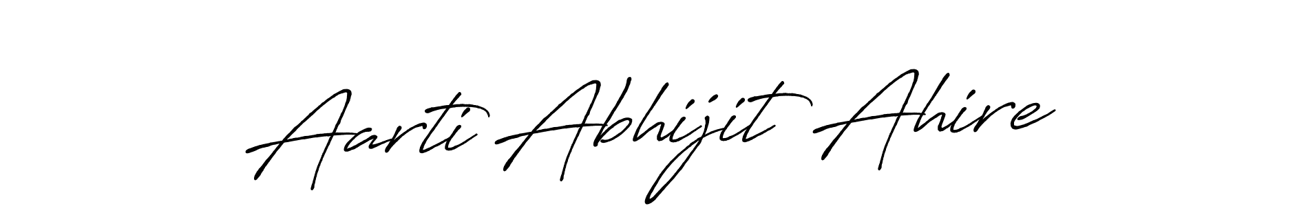 if you are searching for the best signature style for your name Aarti Abhijit Ahire. so please give up your signature search. here we have designed multiple signature styles  using Antro_Vectra_Bolder. Aarti Abhijit Ahire signature style 7 images and pictures png