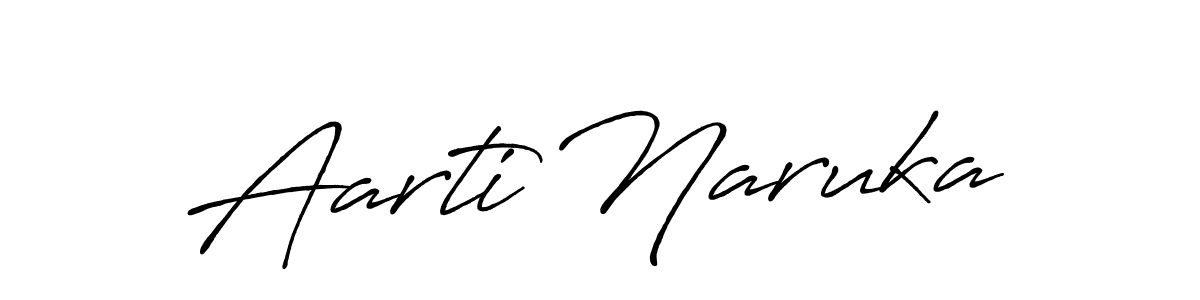 It looks lik you need a new signature style for name Aarti Naruka. Design unique handwritten (Antro_Vectra_Bolder) signature with our free signature maker in just a few clicks. Aarti Naruka signature style 7 images and pictures png