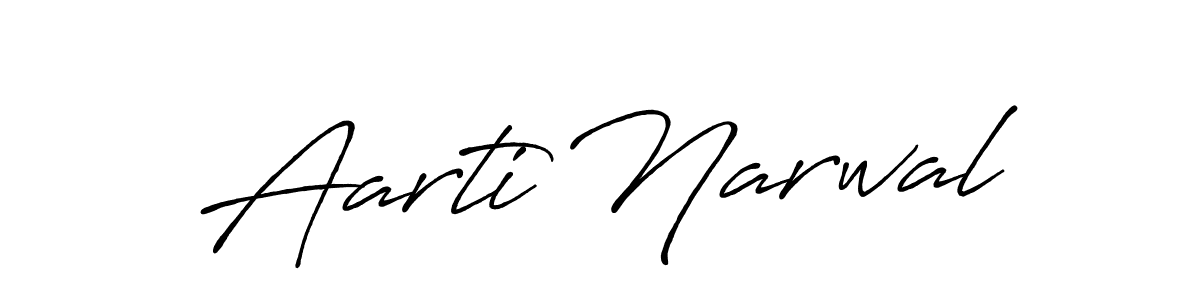 Make a short Aarti Narwal signature style. Manage your documents anywhere anytime using Antro_Vectra_Bolder. Create and add eSignatures, submit forms, share and send files easily. Aarti Narwal signature style 7 images and pictures png