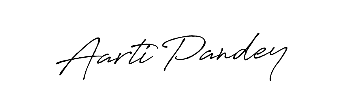 Use a signature maker to create a handwritten signature online. With this signature software, you can design (Antro_Vectra_Bolder) your own signature for name Aarti Pandey. Aarti Pandey signature style 7 images and pictures png