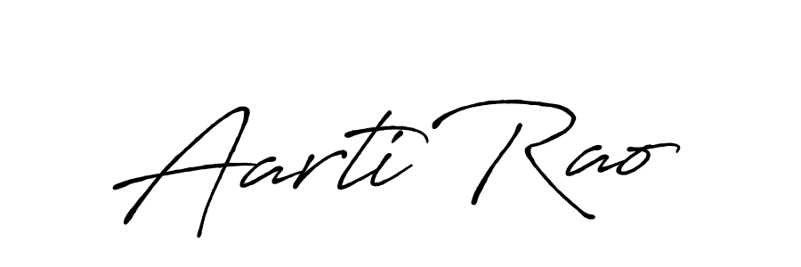 Also we have Aarti Rao name is the best signature style. Create professional handwritten signature collection using Antro_Vectra_Bolder autograph style. Aarti Rao signature style 7 images and pictures png