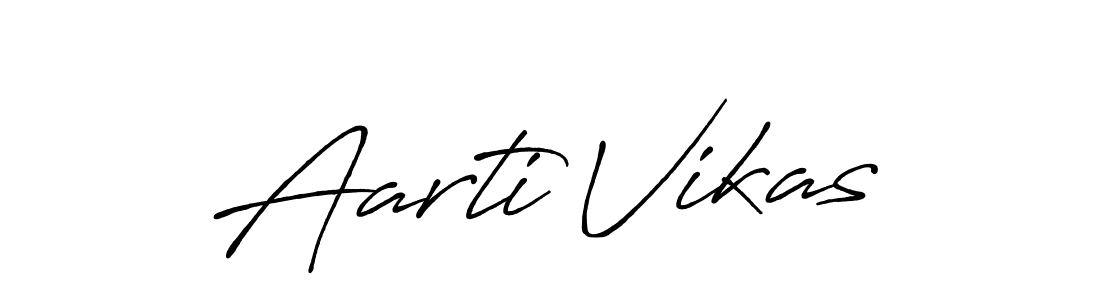 It looks lik you need a new signature style for name Aarti Vikas. Design unique handwritten (Antro_Vectra_Bolder) signature with our free signature maker in just a few clicks. Aarti Vikas signature style 7 images and pictures png