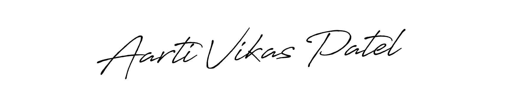 How to make Aarti Vikas Patel signature? Antro_Vectra_Bolder is a professional autograph style. Create handwritten signature for Aarti Vikas Patel name. Aarti Vikas Patel signature style 7 images and pictures png