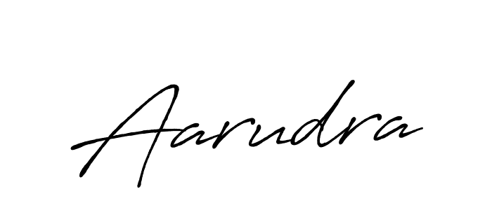Also we have Aarudra name is the best signature style. Create professional handwritten signature collection using Antro_Vectra_Bolder autograph style. Aarudra signature style 7 images and pictures png