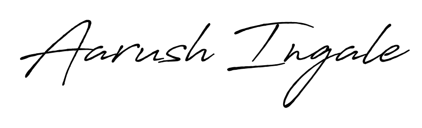 Check out images of Autograph of Aarush Ingale name. Actor Aarush Ingale Signature Style. Antro_Vectra_Bolder is a professional sign style online. Aarush Ingale signature style 7 images and pictures png