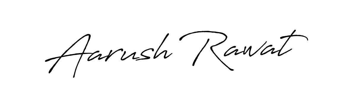 Similarly Antro_Vectra_Bolder is the best handwritten signature design. Signature creator online .You can use it as an online autograph creator for name Aarush Rawat. Aarush Rawat signature style 7 images and pictures png