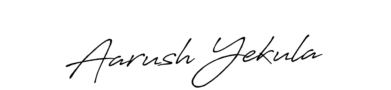 You can use this online signature creator to create a handwritten signature for the name Aarush Yekula. This is the best online autograph maker. Aarush Yekula signature style 7 images and pictures png