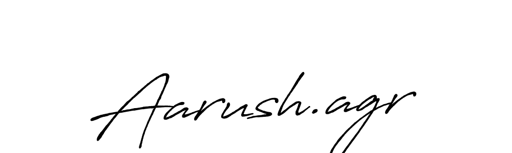 How to make Aarush.agr signature? Antro_Vectra_Bolder is a professional autograph style. Create handwritten signature for Aarush.agr name. Aarush.agr signature style 7 images and pictures png