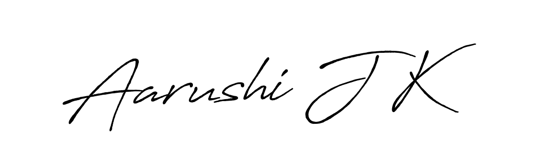 Here are the top 10 professional signature styles for the name Aarushi J K. These are the best autograph styles you can use for your name. Aarushi J K signature style 7 images and pictures png