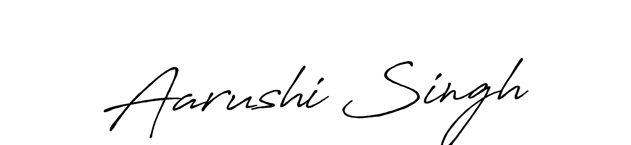 Also You can easily find your signature by using the search form. We will create Aarushi Singh name handwritten signature images for you free of cost using Antro_Vectra_Bolder sign style. Aarushi Singh signature style 7 images and pictures png