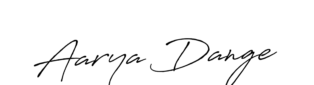 Make a short Aarya Dange signature style. Manage your documents anywhere anytime using Antro_Vectra_Bolder. Create and add eSignatures, submit forms, share and send files easily. Aarya Dange signature style 7 images and pictures png