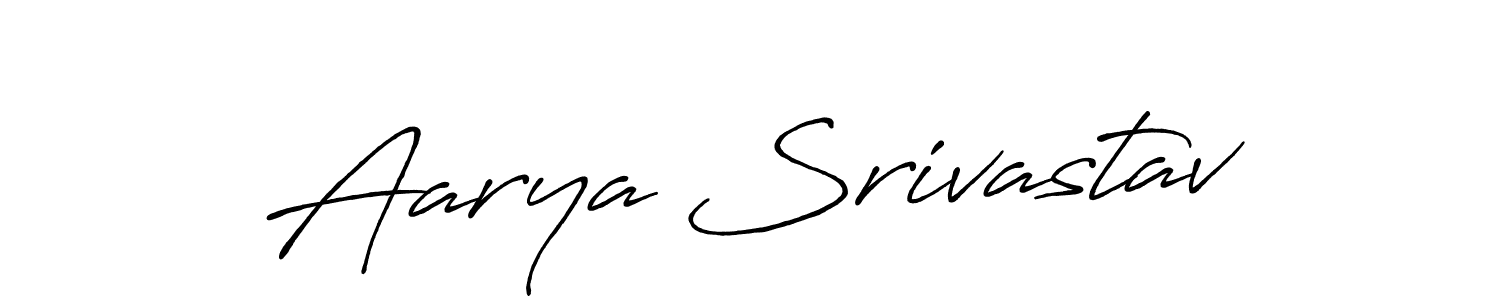 This is the best signature style for the Aarya Srivastav name. Also you like these signature font (Antro_Vectra_Bolder). Mix name signature. Aarya Srivastav signature style 7 images and pictures png