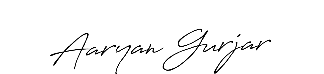 The best way (Antro_Vectra_Bolder) to make a short signature is to pick only two or three words in your name. The name Aaryan Gurjar include a total of six letters. For converting this name. Aaryan Gurjar signature style 7 images and pictures png