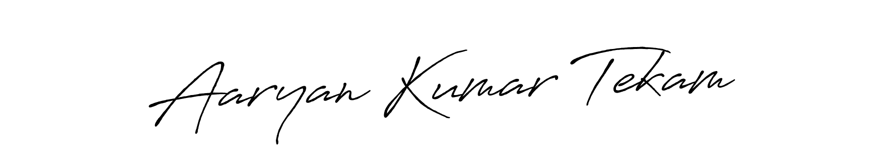 Make a short Aaryan Kumar Tekam signature style. Manage your documents anywhere anytime using Antro_Vectra_Bolder. Create and add eSignatures, submit forms, share and send files easily. Aaryan Kumar Tekam signature style 7 images and pictures png