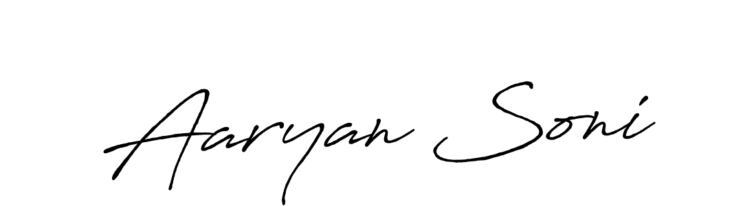 Similarly Antro_Vectra_Bolder is the best handwritten signature design. Signature creator online .You can use it as an online autograph creator for name Aaryan Soni. Aaryan Soni signature style 7 images and pictures png