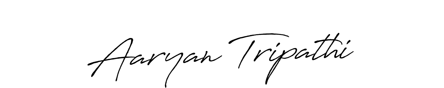 Use a signature maker to create a handwritten signature online. With this signature software, you can design (Antro_Vectra_Bolder) your own signature for name Aaryan Tripathi. Aaryan Tripathi signature style 7 images and pictures png