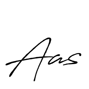 Design your own signature with our free online signature maker. With this signature software, you can create a handwritten (Antro_Vectra_Bolder) signature for name Aas. Aas signature style 7 images and pictures png