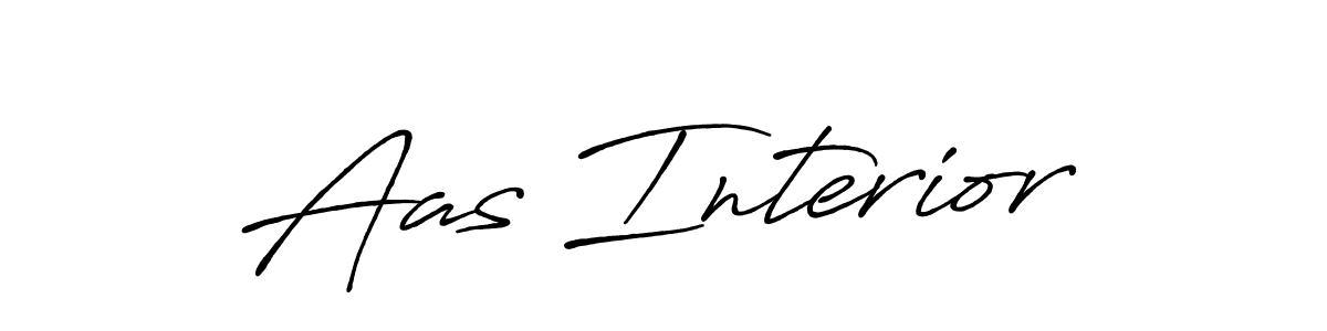 Antro_Vectra_Bolder is a professional signature style that is perfect for those who want to add a touch of class to their signature. It is also a great choice for those who want to make their signature more unique. Get Aas Interior name to fancy signature for free. Aas Interior signature style 7 images and pictures png