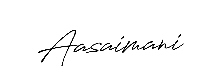 Make a beautiful signature design for name Aasaimani. Use this online signature maker to create a handwritten signature for free. Aasaimani signature style 7 images and pictures png