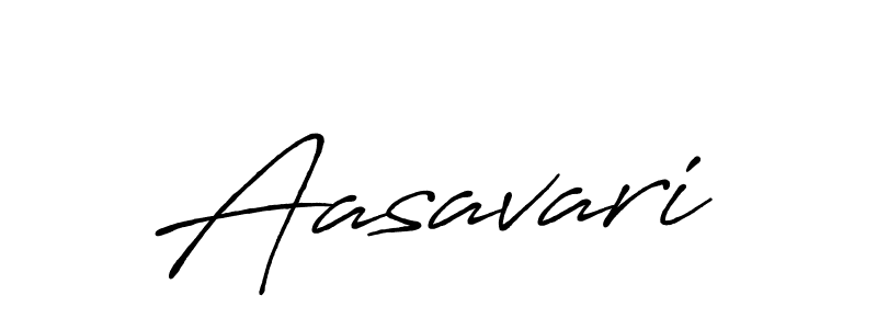 Make a beautiful signature design for name Aasavari. With this signature (Antro_Vectra_Bolder) style, you can create a handwritten signature for free. Aasavari signature style 7 images and pictures png