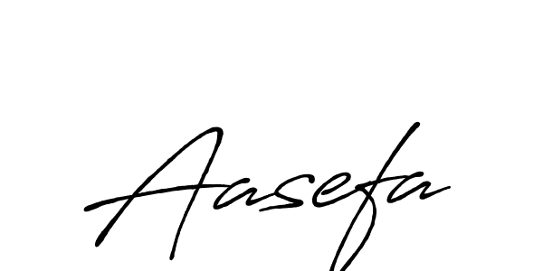 Design your own signature with our free online signature maker. With this signature software, you can create a handwritten (Antro_Vectra_Bolder) signature for name Aasefa. Aasefa signature style 7 images and pictures png