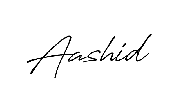 Make a beautiful signature design for name Aashid. With this signature (Antro_Vectra_Bolder) style, you can create a handwritten signature for free. Aashid signature style 7 images and pictures png